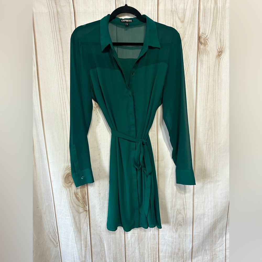Express Women’s Shirt Dress Button Down